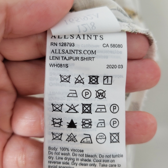 All Saint's Leni Tajpur Shirt - Picture 9 of 10